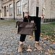 Кожаная сумка Миранда в кофейном цвете, Классическая сумка, Пушкин,  Фото №1