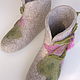 Women's boots made of natural wool bergshav. Felt boots. Saenko Natalya. Online shopping on My Livemaster.  Фото №2