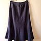 Винтаж: Льняная юбка NEXT tailoring, 44р. Юбки винтажные. Krasnova Vintage, Handmade, Brands. Ярмарка Мастеров.  Фото №4