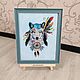 Picture cross stitch Wolf Dreamcatcher, cross stitch. Pictures. Alena (Sweet Home). Online shopping on My Livemaster.  Фото №2