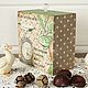 Wooden box for storing spices decoupage, Box, Sokol,  Фото №1