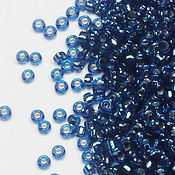 Материалы для творчества handmade. Livemaster - original item Miyuki Beads 15/0 1445 Japanese Miyuki Beads Round 5 grams Blue. Handmade.