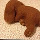 Спаниель Гоша. Войлочная игрушка. Чудо на ладони (chudo-na-ladony). Ярмарка Мастеров.  Фото №5