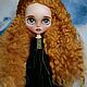 Кукла блайз Лесная нимфа с рыжими волосами. Custom Blythe Doll. Кукла Кастом. My_Wonderful_Blythe. Ярмарка Мастеров.  Фото №6