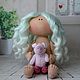 Кукла игровая с анатомическим телом. Тыквоголовка. Екатерина Кирсанова (ekaterinakirsanova-fairydolls). Ярмарка Мастеров.  Фото №6