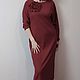 Платье теплое трикотажное миди-макси. Платья. SVЭRO dress. Ярмарка Мастеров.  Фото №11