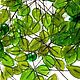 Order Transparent leaves for decoration Green small leaves for floristry. magic stick. Livemaster. . Plants Фото №3