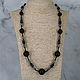 Order Beads made of obsidian and labradorite. Magic box. Livemaster. . Necklace Фото №3