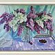 Oil painting. Large lilac. Pictures. SVETINLOOK (svetinlook). My Livemaster. Фото №4