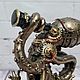 Фигура осьминог CAPTAIN OCTOPUS в индустриальном стиле. Статуэтки. TUTTOFARE. Ярмарка Мастеров.  Фото №5