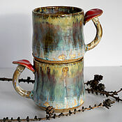 Посуда handmade. Livemaster - original item Mugs and cups: Mug 