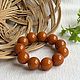 Order Bracelet made from Baltic amber, color is coffee with milk. Mark Amberstein, sale amber products. Livemaster. . Bead bracelet Фото №3