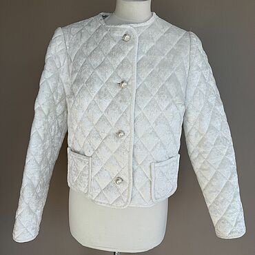Жакет Жемчужный. Дизайн-студия Slada Fashion. Одежда женская ручной работы - Ярмарка Мастеров Одежда женская ручной работы. Ярмарка Мастеров - ручная работа Жакет Жемчужный. Handmade.