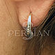 Order  Men silver earring. Persian (persianjewelry) (persianjewelry). Livemaster. . Single earring Фото №3
