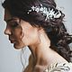 Decoration for the bride with pearls and flowers, Hair Decoration, Tambov,  Фото №1