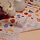 Скатерть Дорожка хлопковые Фруктовый микс. Скатерти. Костромская Слобода Светлана. Ярмарка Мастеров.  Фото №7