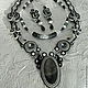 Kit 'Night': necklace earrings. Jewelry Sets. elenshabaev (elenshabaev). Online shopping on My Livemaster.  Фото №2