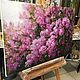 Oil painting 'lilacs'. Pictures. Salon of paintings ArtKogay. Online shopping on My Livemaster.  Фото №2