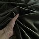 Вельвет хлопковый (Италия) в стиле Loro Piana, хвоя. Ткани. Boudoir Магазин Эксклюзивных тканей. Ярмарка Мастеров.  Фото №7