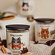 Заказать Ароматическая соевая свеча «Новый год». Kitty Candles. Ярмарка Мастеров. . Свечи Фото №3