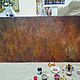 Los paneles bajo el moho artístico con la textura de la pared oxidada. Decor. paintmart (oikos). Интернет-магазин Ярмарка Мастеров.  Фото №2