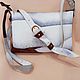 Сумочка чёрная Лис Cross Body авторская работа. Сумка через плечо. Кожаные Сумки Di-fot. Оксана Шепет (Di-fot). Ярмарка Мастеров.  Фото №4
