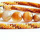 Beads 'Honey', Necklace, Saki,  Фото №1
