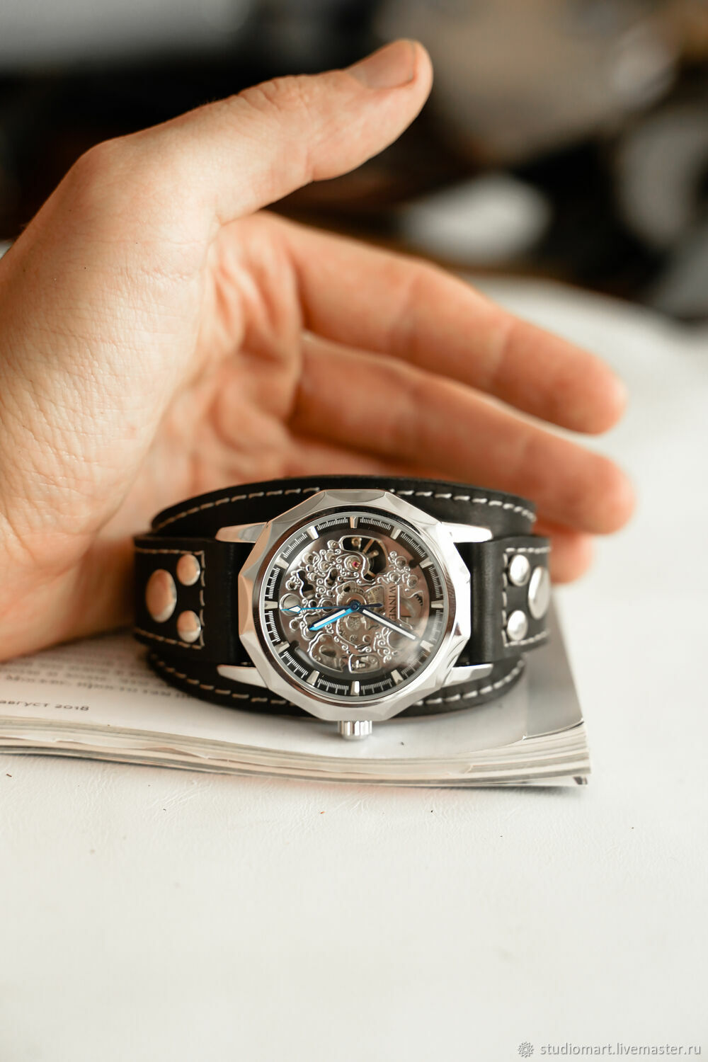 Наручные мужские часы Aviator Black, Часы наручные, Санкт-Петербург,  Фото №1