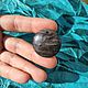 Серебряный обсидиан кабошон с отверстием. Кабошоны. Gems for Art (Indianstones). Ярмарка Мастеров.  Фото №4