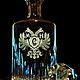 Хрустальный штоф для виски ручной работы. Именные сувениры. GLASS-DECO. Ярмарка Мастеров.  Фото №4