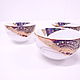 Order Yamamoto fine Japanese porcelain bowls set ' Butterflies'. Fabrics from Japan. Livemaster. . Vintage mugs Фото №3
