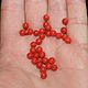 Coral natural red beads 4,5 mm, AA quality, Beads1, Moscow,  Фото №1