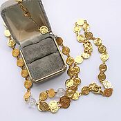 Винтаж handmade. Livemaster - original item Vintage necklaces: Necklace by Liz Claiborne. Handmade.
