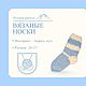 Носочки детские вязаные (двухцветные), Носки, Усть-Джегута,  Фото №1