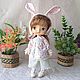 Комплект одежды для кукол Монст Monst Doll Шапка Туника Брюки. Одежда для кукол. Bonecas da Yulia Одежда для кукол. Ярмарка Мастеров.  Фото №4