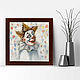 Clown, circus painting, oil on canvas, Pictures, St. Petersburg,  Фото №1