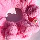 Заказать Резинка для волос мягкая плюшевая с бусинами. Violet-4. Ярмарка Мастеров. . Резинка для волос Фото №3