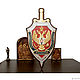The coat of arms of the FSB of Russia in the Omsk region. Icons. Fastmobile incredible Gifts for you (elite999). Online shopping on My Livemaster.  Фото №2