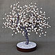 Árbol del dinero de la felicidad de las perlas. Trees. Island needlework. My Livemaster. Фото №5