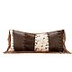  подушка декоративная из шкур коровы. Подушки. Luxury Patchwork. Ярмарка Мастеров.  Фото №6