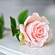 Роза из полимерной глины, Цветы, Москва,  Фото №1