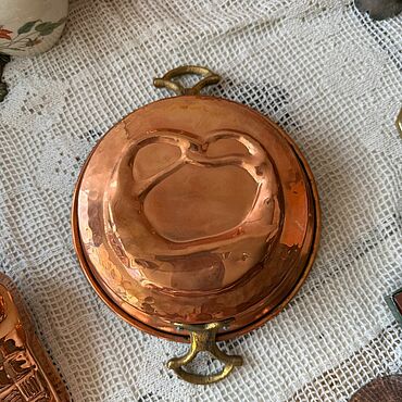 Винтаж ручной работы. Ярмарка Мастеров - ручная работа Винтаж: Медная форма. Handmade.