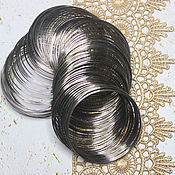 Материалы для творчества handmade. Livemaster - original item Memory Wire 20 cm for Bracelet Silver Wire with Memory. Handmade.