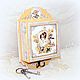 Order Key box with door 'Vintage lady'. decoupage history. Livemaster. . Housekeeper Фото №3