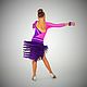 Платье для бальных танцев (латина) "Berry Splash", Костюмы, Мариуполь,  Фото №1