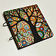 Sketchbook wood cover 22x22sm "Coloured dreams-2". Notebooks. EVAG. Online shopping on My Livemaster.  Фото №2