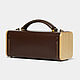 Brown ladies ' STEP handbag with wood in vintage style. Classic Bag. breatley. Online shopping on My Livemaster.  Фото №2