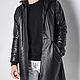 Men's genuine leather parka. Mens outerwear. Lollypie - Modiste Cat. My Livemaster. Фото №4