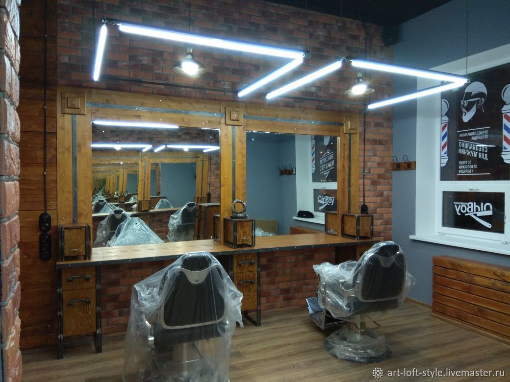 Barbershop Old boy отделка под ключ в интернет-магазине Ярмарка Мастеров по  цене 7500 ₽ – F0WLDRU | Декор, Москва - доставка по России