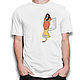T-shirt cotton ' lion King-Scar in the Pocket', T-shirts and undershirts for men, Moscow,  Фото №1